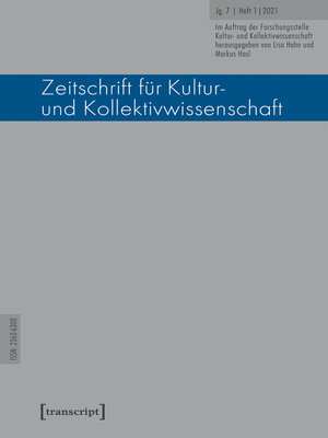 cover image of Zeitschrift für Kultur- und Kollektivwissenschaft